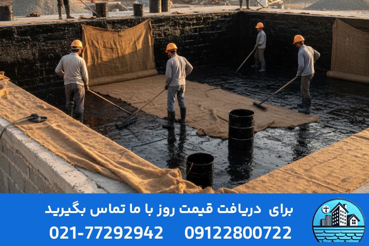 قیرگونی استخر