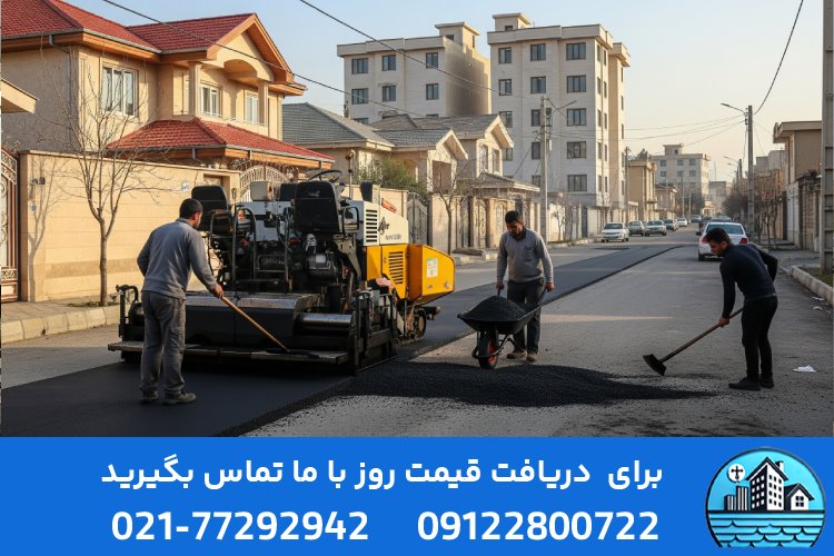 قیمت آسفالت به صورت هر تن