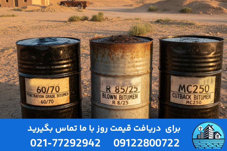 تفاوت قیمت قیر صادراتی و داخلی قیمت قیر حلبی