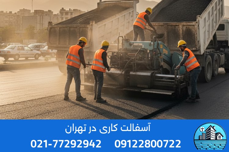 بهترین پیمانکار آسفالت در تهران