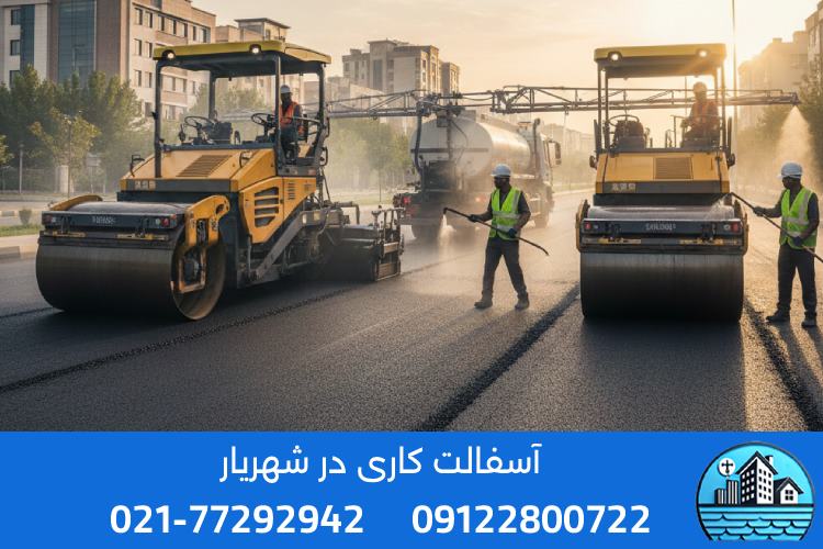 پیمانکاری آسفالت در شهریار