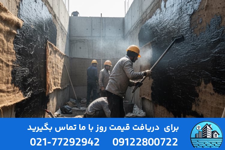 خدمات قیرگونی در رودهن